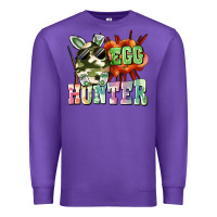 Purple egg hunter Premium Sweatshirt - FaDigitalArtStudio