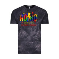 Cloud Black adhd awareness Vintage Tee - LillyAllenDesigns