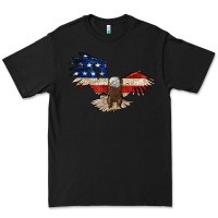 Black 4th july eagle Premium Tee - MaliasSmallBusiness