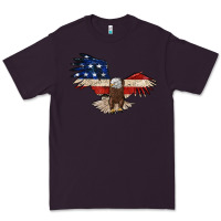 Plum 4th july eagle Premium Tee - MaliasSmallBusiness