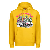 Lemon merry christmas gnomies Premium Hoodie - FaDigitalArtStudio