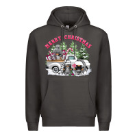 Smoke merry christmas gnomies Premium Hoodie - FaDigitalArtStudio