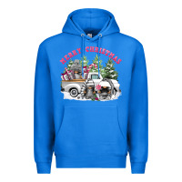 True Royal merry christmas gnomies Premium Hoodie - FaDigitalArtStudio