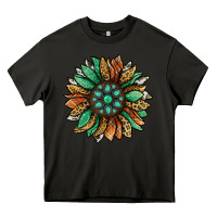 Asphalt thanksgiving fall sunflower Heavy Core Tee - Jasminsmagicworld