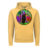 Vintage Mustard halloween round earrings Vintage Hoodie - BundleAndBundleShop