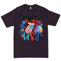 Plum party in the usa Premium Tee - MaliasSmallBusiness