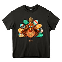 Asphalt thanksgiving turkey Heavy Core Tee - Jasminsmagicworld