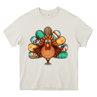 Thanksgiving Turkey Heavy Core Tee | Teevron