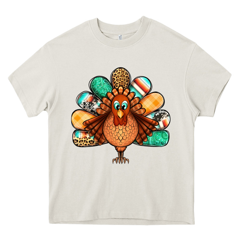 Thanksgiving Turkey Heavy Core Tee by Jasminsmagicworld | Teevron