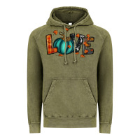 Vintage Olive fall love Vintage Hoodie - RanaPortraitStore