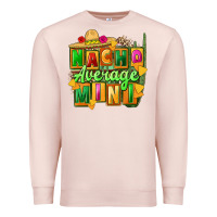 Pale Pink nacho average mini Premium Sweatshirt - FaDigitalArtStudio