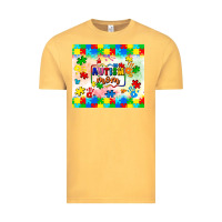 Vintage Mustard autism mom Vintage Tee - LillyAllenDesigns