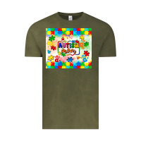Vintage Olive autism mom Vintage Tee - LillyAllenDesigns