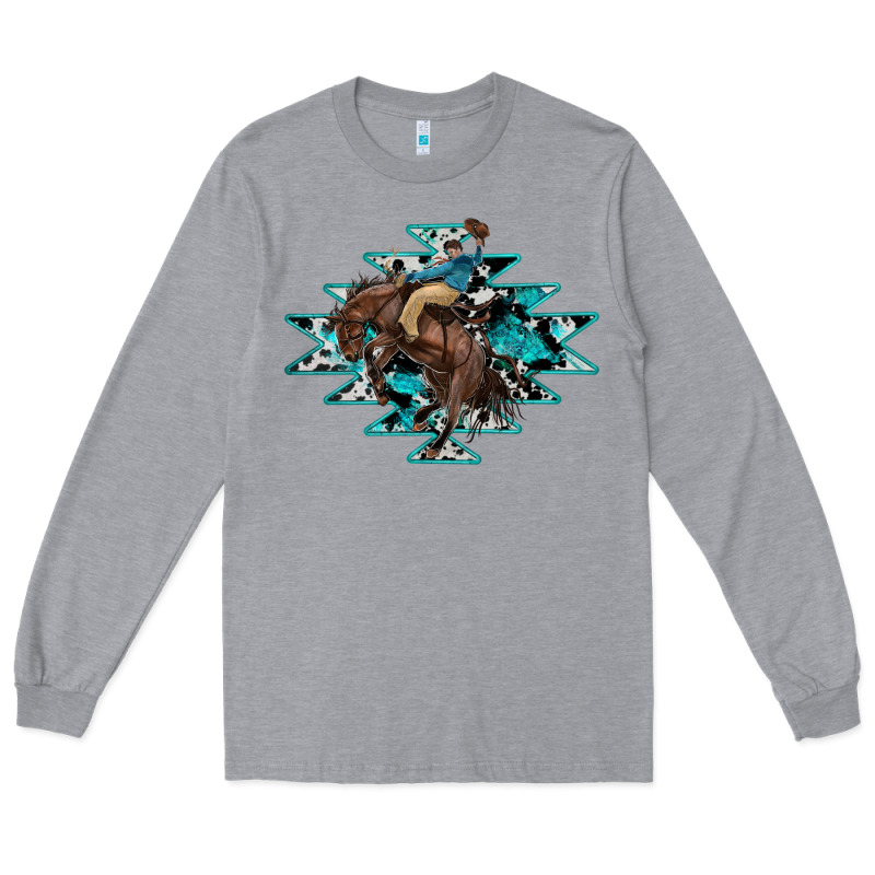 Western Cowboy Long Sleeve Tee by RanaPortraitStore | Teevron