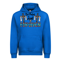 Cobalt no perfect just forgiven Urban Hoodie - CowhideDigitalArt