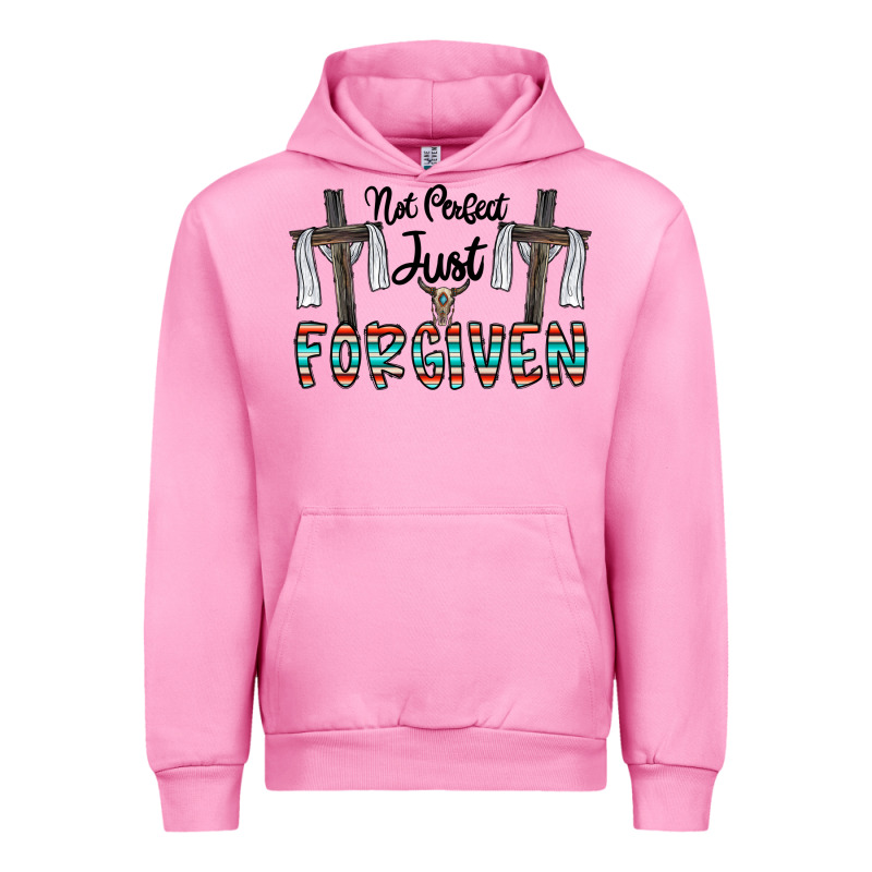 No Perfect Just Forgiven Urban Hoodie by CowhideDigitalArt | Teevron