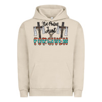 Pigment French Oak no perfect just forgiven Urban Hoodie - CowhideDigitalArt
