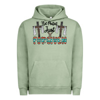 Pigment Oil Green no perfect just forgiven Urban Hoodie - CowhideDigitalArt