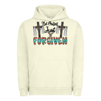 Pigment Pistachio no perfect just forgiven Urban Hoodie - CowhideDigitalArt