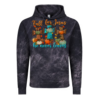 Cloud Black fall for jesus he never leaves Vintage Hoodie - BundleAndBundleShop