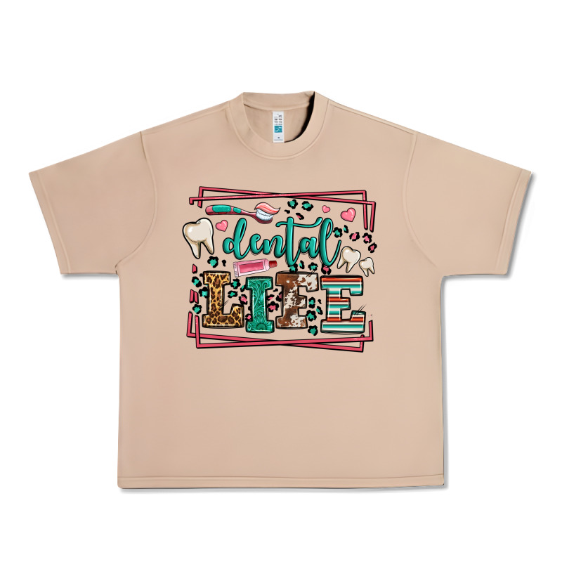 Dental Life Leopard Frame Urban Heavy Tee by LillyAllenDesigns | Teevron