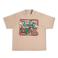Burro Dental life leopard frame Urban Heavy Tee - LillyAllenDesigns