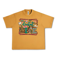 Peanut Butter Dental life leopard frame Urban Heavy Tee - LillyAllenDesigns