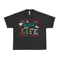 Pigment Black Dental life leopard frame Urban Heavy Tee - LillyAllenDesigns
