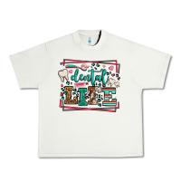 Pistachio Dental life leopard frame Urban Heavy Tee - LillyAllenDesigns