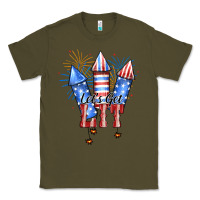 Army Green Let's Get Lit Classic Tee - RanaPortraitStore