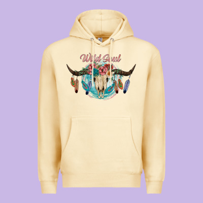 Wild Soul Premium Hoodie Designed By Jahusdesignshop