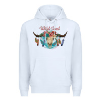 White Wild Soul Premium Hoodie - JahusDesignShop