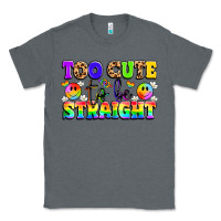 Charcoal Heather cute and colorful pride message Classic Tee - LillyAllenDesigns