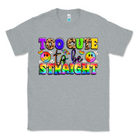 Heather Grey cute and colorful pride message Classic Tee - LillyAllenDesigns