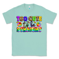 Seafoam cute and colorful pride message Classic Tee - LillyAllenDesigns