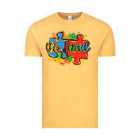 Vintage Mustard be kind autism Vintage Tee - LillyAllenDesigns