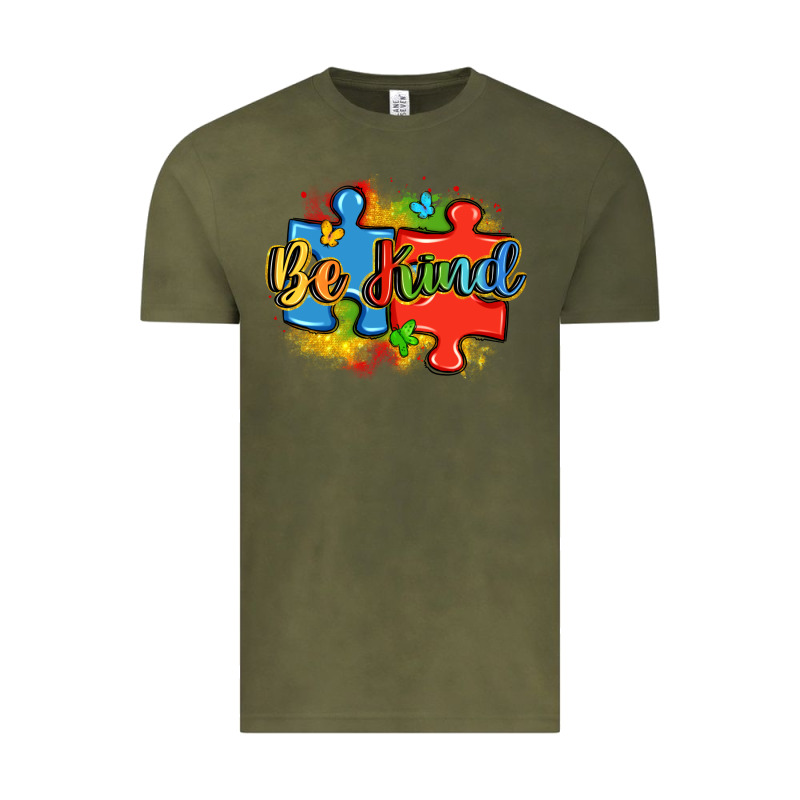 Be Kind Autism Vintage Tee by LillyAllenDesigns | Teevron