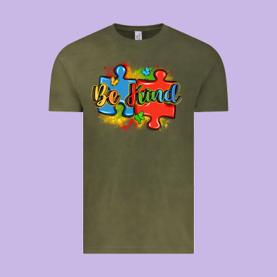 Be Kind Autism Vintage Tee Designed By Lillyallendesigns
