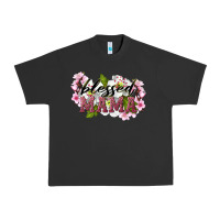 Pigment Black Blessed Mama Urban Heavy Tee - LillyAllenDesigns