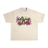 Sandshell Blessed Mama Urban Heavy Tee - LillyAllenDesigns