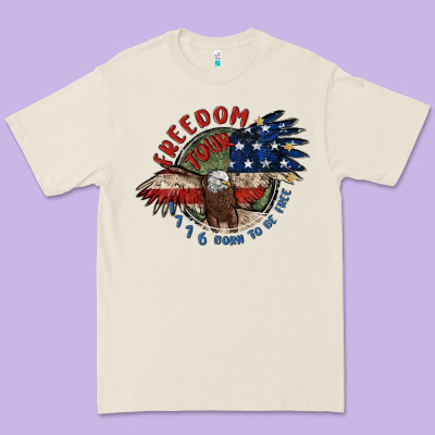Freedom Tour Premium Tee Designed By Maliassmallbusiness