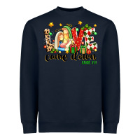 Navy love came down luke 2 11 Heavyweight Sweatshirt - texasbilliewilder