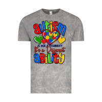 Cloud Rock autism is not a disability it's a different abilit Vintage Tee - LillyAllenDesigns