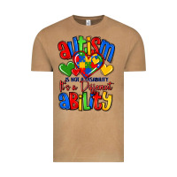 Vintage Camel autism is not a disability it's a different abilit Vintage Tee - LillyAllenDesigns
