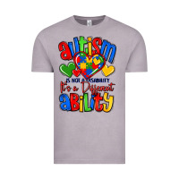 Vintage Zinc autism is not a disability it's a different abilit Vintage Tee - LillyAllenDesigns