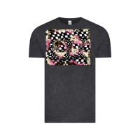 Vintage Black cowhide racing backgraund Vintage Tee - JahusDesignShop