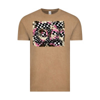 Vintage Coffee cowhide racing backgraund Vintage Tee - JahusDesignShop