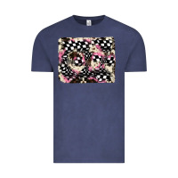 Vintage Denim cowhide racing backgraund Vintage Tee - JahusDesignShop