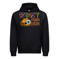 Black spooky pumpkin Urban Hoodie - SublimationCraftShop
