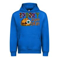 Cobalt spooky pumpkin Urban Hoodie - SublimationCraftShop